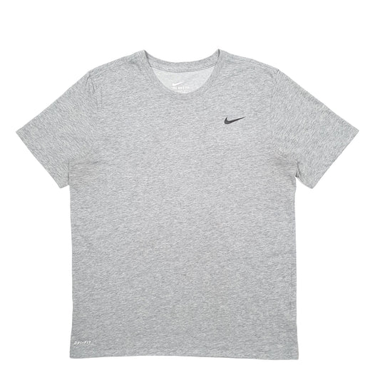 Mens Grey Nike Short Sleeve T Shirt