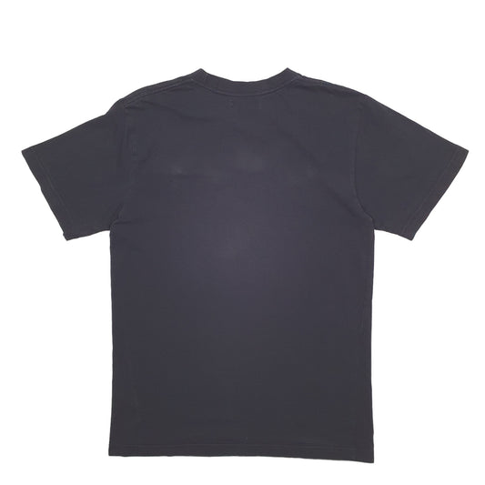 Mens Black Adidas Spellout Short Sleeve T Shirt