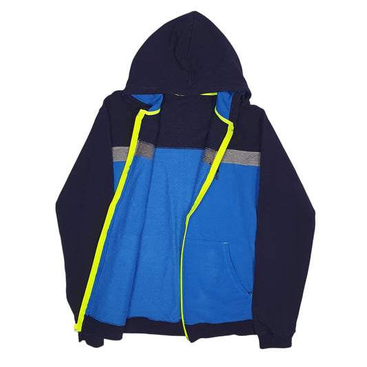 Mens Blue Champion Full Zip Jumper