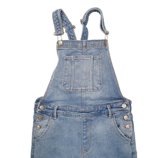 Womens Blue MNG Dungaree Trousers