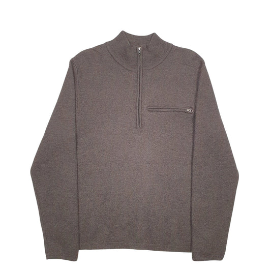 Womens Brown Patagonia Quarter Zip Jumper