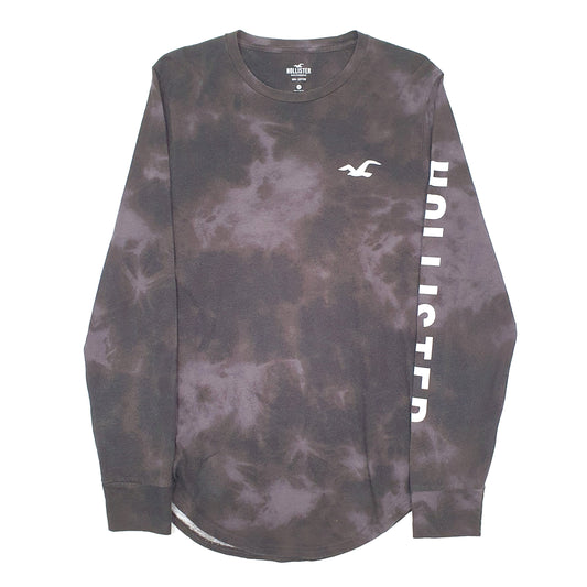 Mens Black Hollister Long Sleeve T Shirt