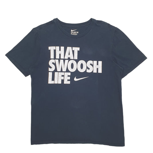 Mens Black Nike Short Sleeve T Shirt