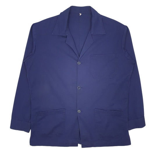 Mens Navy Unbranded Vintage Coat