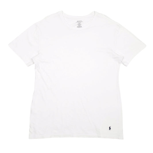 Mens White Polo Ralph Lauren Short Sleeve T Shirt