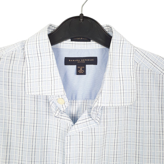 Mens Blue Banana Republic Long Sleeve Shirt