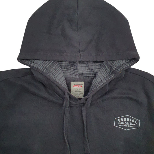 Mens Black Dickies Hoodie Jumper