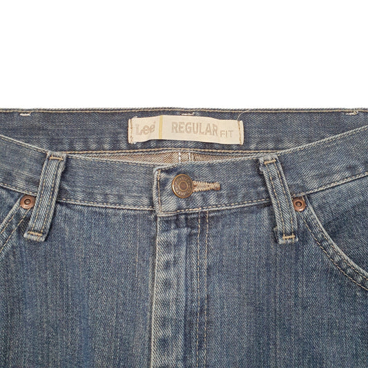 Mens Blue Lee Casual JeansW38 L30