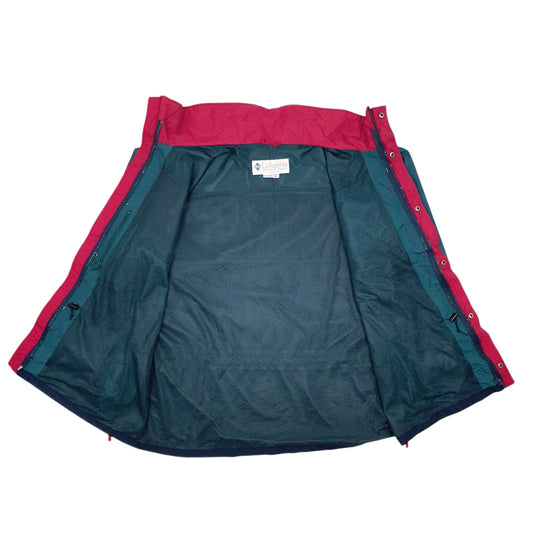 Mens Navy Columbia Sportswear Company Vintage 90s Made In Korea Coat