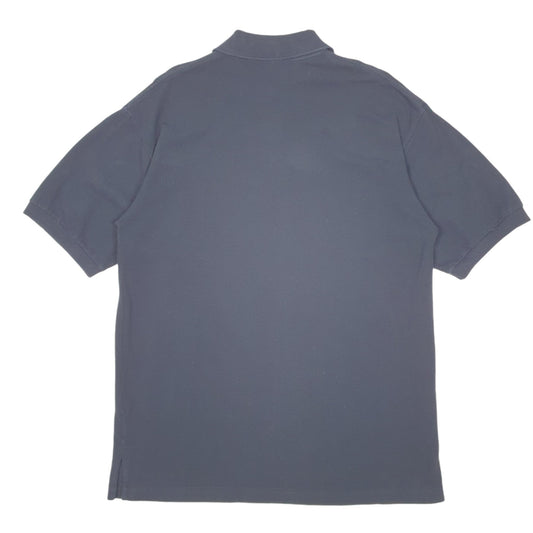 Mens Navy Polo Ralph Lauren Vintage Short Sleeve Polo Shirt