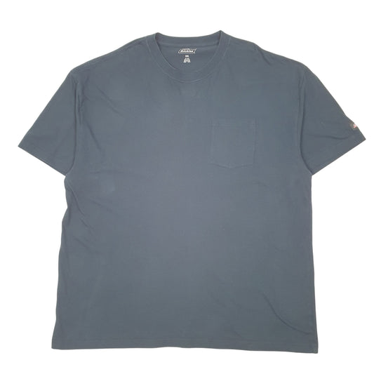 Mens Navy Dickies Pocket Workwear Short Sleeve T Shirt