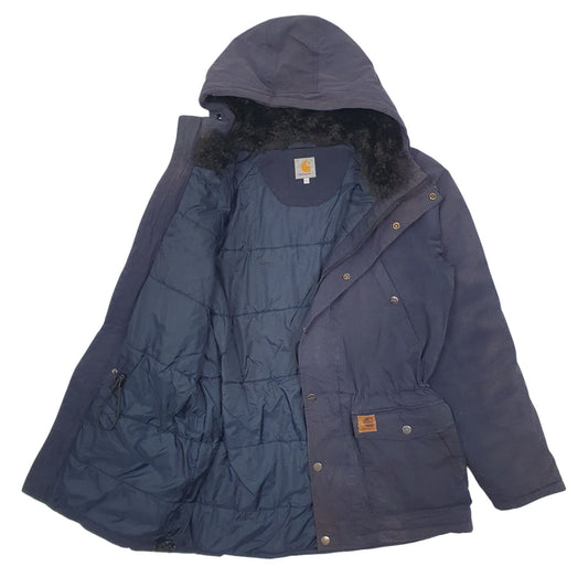 Womens Navy Carhartt Coat