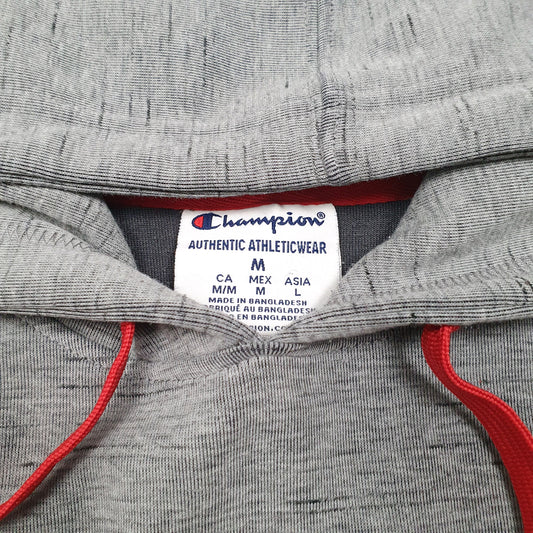 Mens Grey Champion Nebraska Cowboy Active Hoodie Jumper