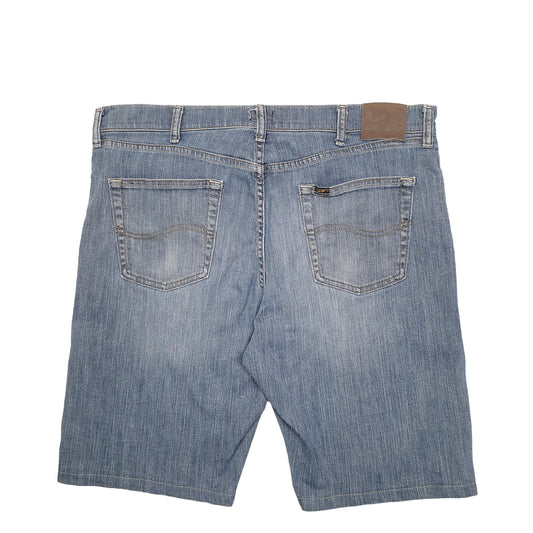 Mens Blue Lee Denim Shorts