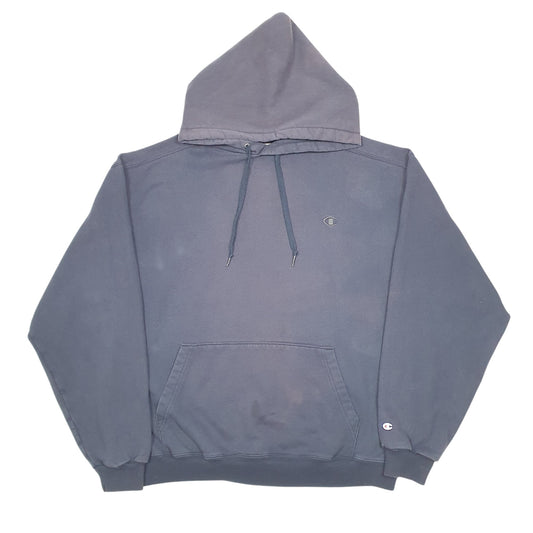 Mens Navy Champion Hoodie Jumper