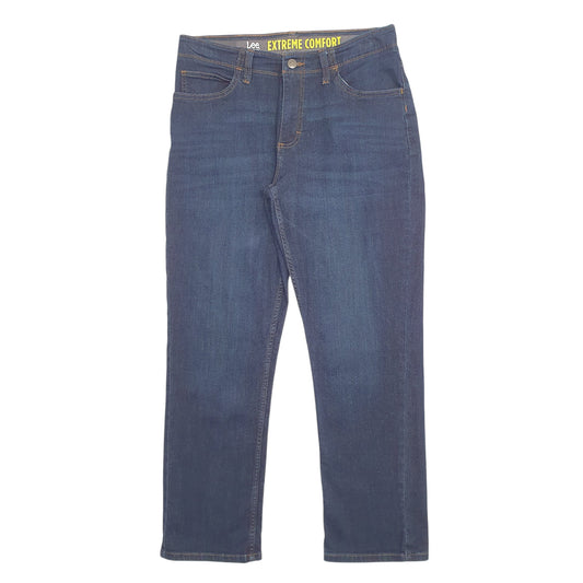Womens Blue Lee Extreme Comfort Stretch Fit Casual JeansW34 L27