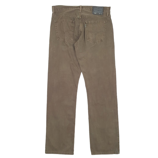 Mens Khaki Levis 514 JeansW33 L34