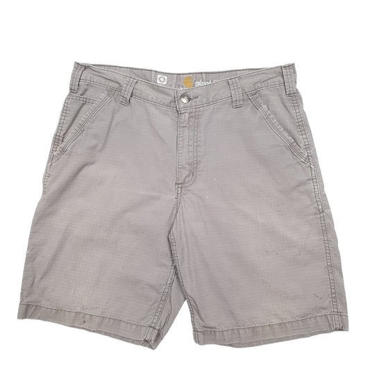 Mens Grey Carhartt Workwear Carpenter Shorts