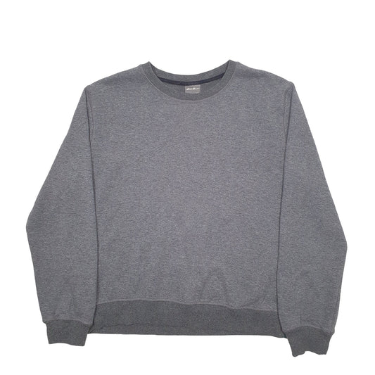 Mens Grey Eddie Bauer Crewneck Jumper