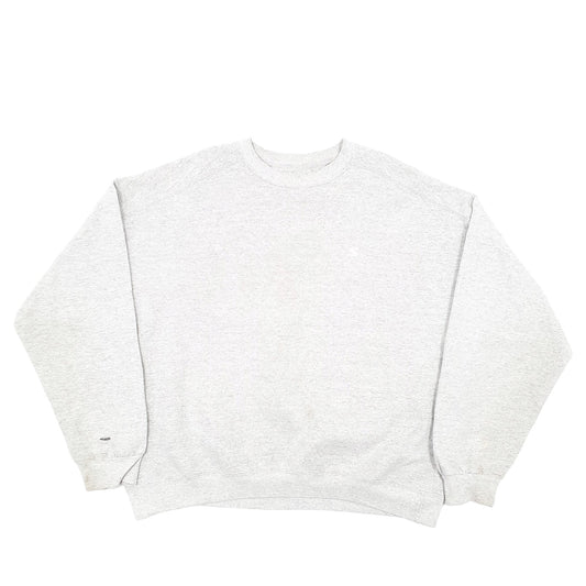 Mens Grey Starter Pro 80 Heavyweight Crewneck Jumper