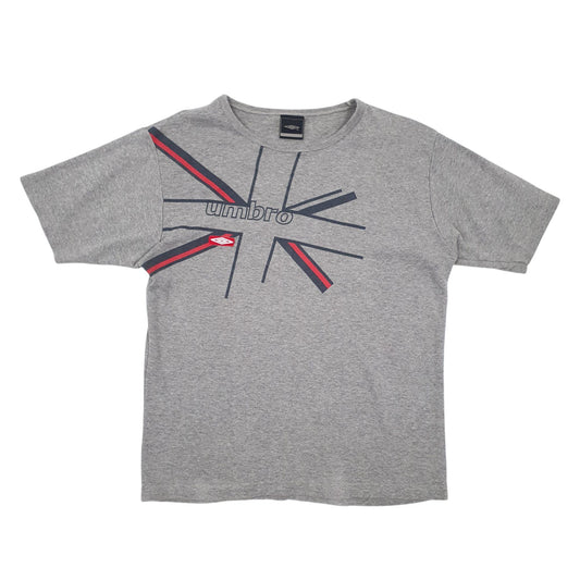 Womens Grey Umbro Short Sleeve T Shirt
