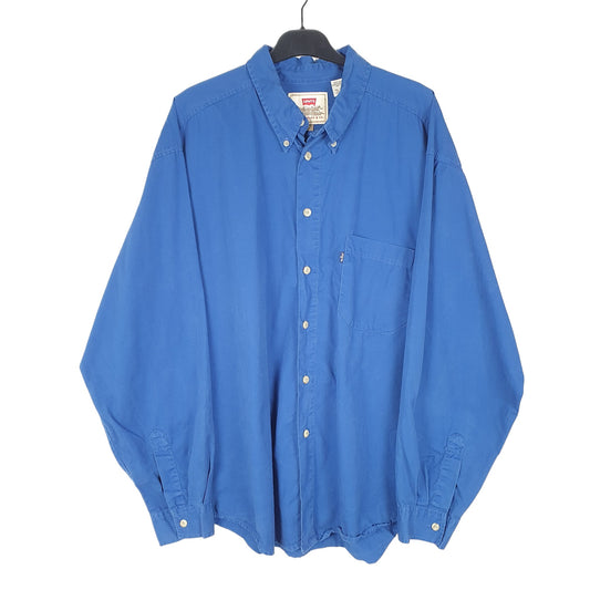 Mens Blue Levis Vintage Jeanswear Long Sleeve Shirt