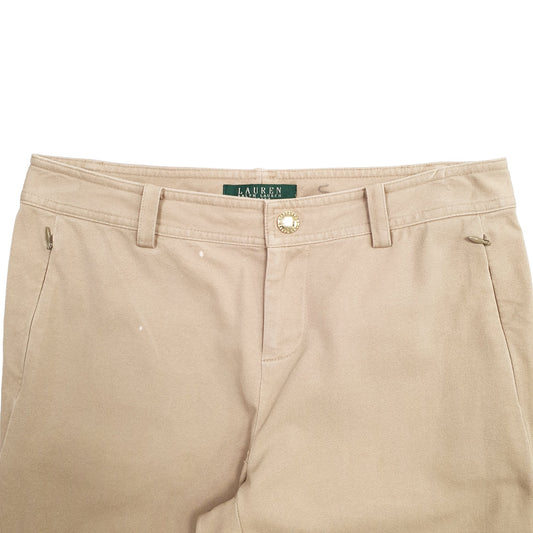 Womens Beige Ralph Lauren Chino Trousers