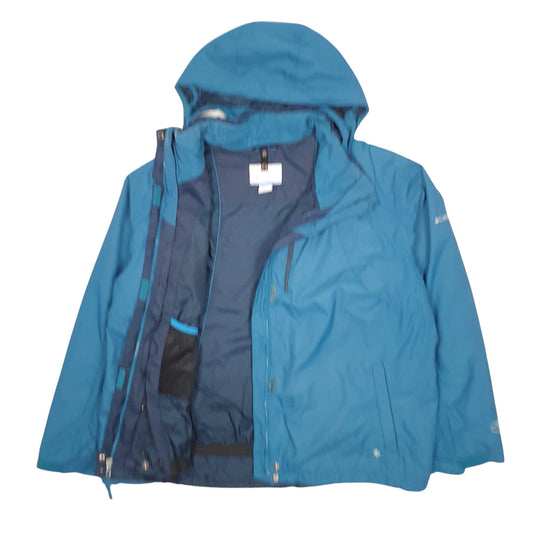 Womens Blue Columbia Sportswear Company Whirlbird Coat