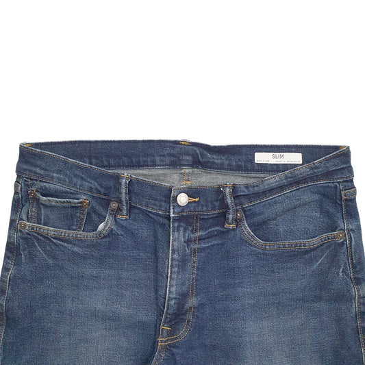 Mens Blue Eighty Four Casual JeansW34 L29