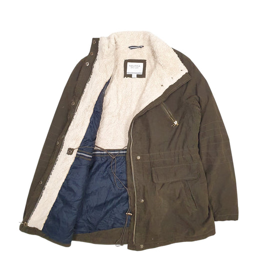 Womens Green Nautica Coat