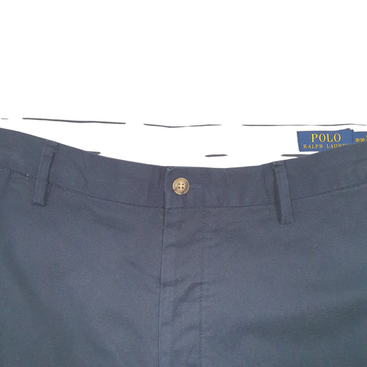 Mens Navy Polo Ralph Lauren Classic Stretch Chino Trousers