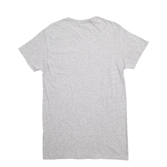 Mens Grey Fruit Of The Loom Short Sleeve T Shirt