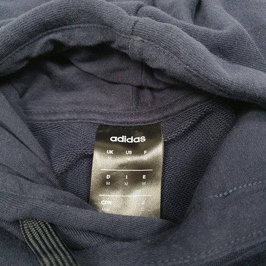 Mens Navy Adidas Hoodie Jumper
