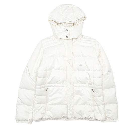 Womens Cream Adidas Coat