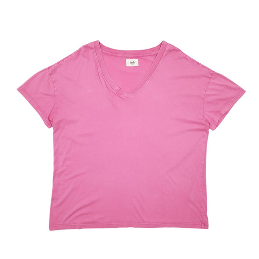 Womens Pink Hush Short Sleeve T Shirt