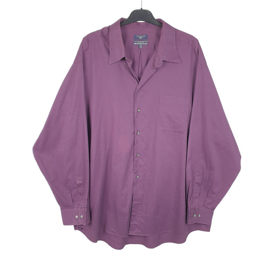 Mens Purple Dockers Long Sleeve Shirt