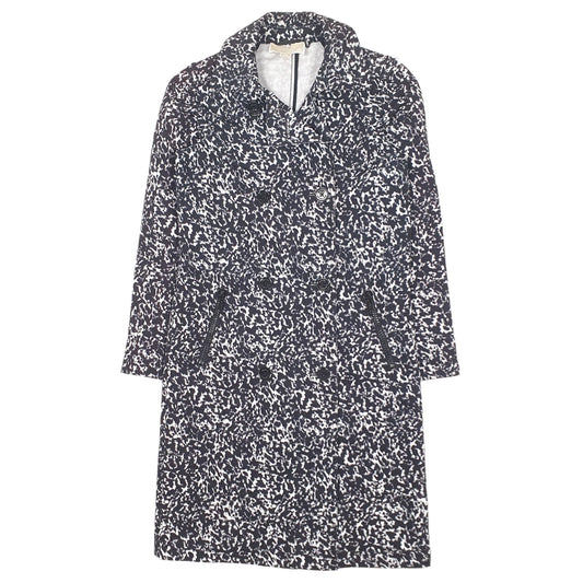 Womens Black Michael Kors Longline Coat