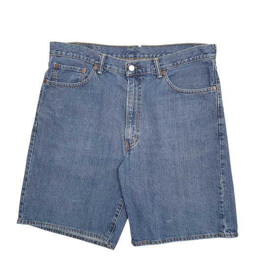Mens Blue Levis 550 Denim Shorts
