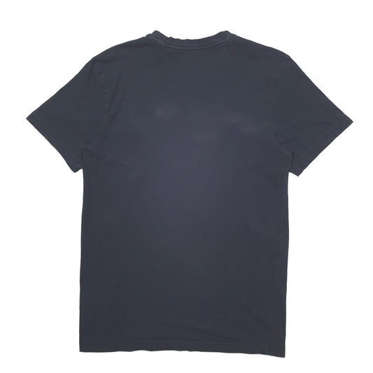 Mens Black Adidas Spellout Short Sleeve T Shirt