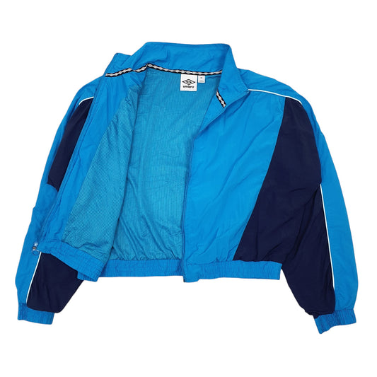 Womens Blue Umbro Croptop Coat