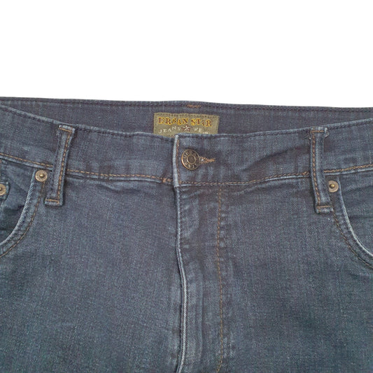Mens Blue Urban Star Stretch Casual JeansW38 L33