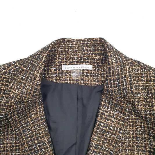 Womens Gold Peter Nygard Coat