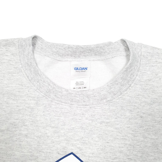 Mens Grey Gildan Heavy Blend St Augustines University Vintage Crewneck Jumper