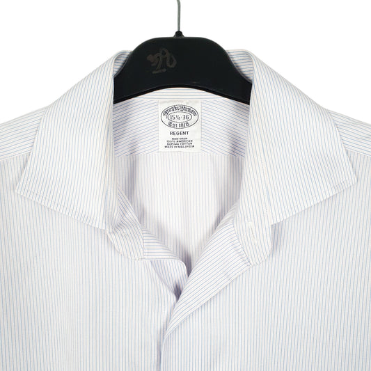 Mens White Brooks Brothers Regent Long Sleeve Shirt