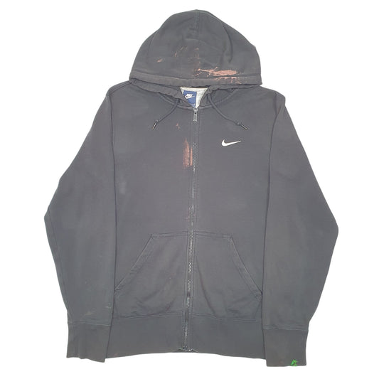 Mens Black Nike Hoodie Full Zip Jumper