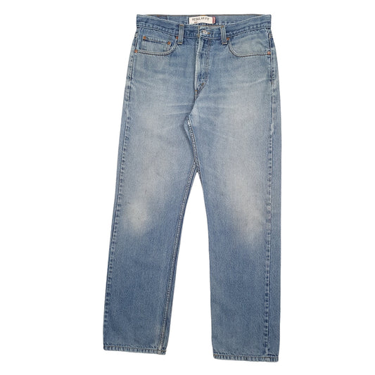 Mens Blue Levis 505 JeansW34 L32