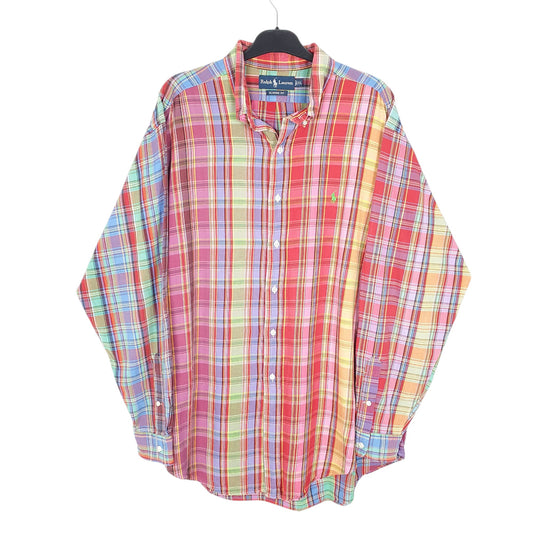 Mens Red Ralph Lauren Long Sleeve Shirt