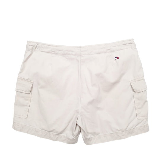 Womens Beige Tommy Hilfiger Cargo Shorts