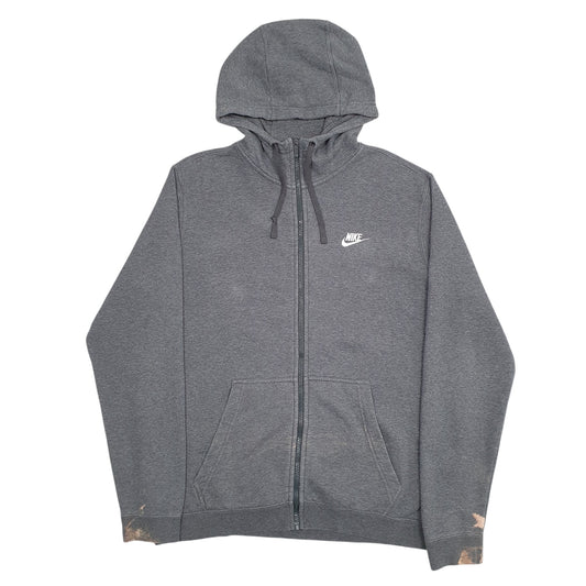 Mens Grey Nike Full Zip Jumper
