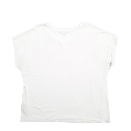 Womens White Tommy Hilfiger Floral Short Sleeve T Shirt